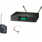 铁三角 Audio-Technica ATW-3193bI-TH 米色无线头戴式麦克风